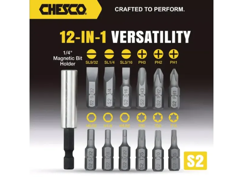 12-in-1 Ratcheting Screwdriver