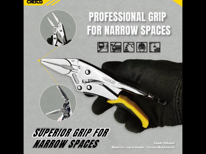 6-inch Long Nose Locking Pliers