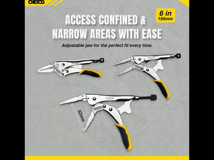 6-inch Long Nose Locking Pliers