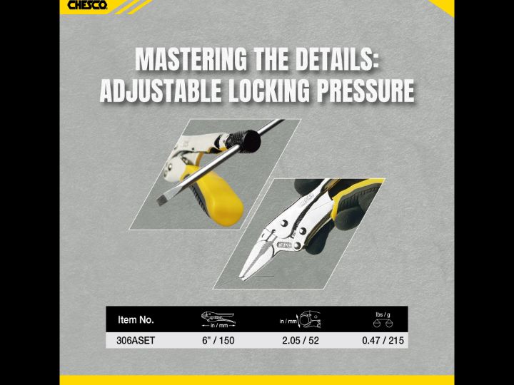 6-inch Long Nose Locking Pliers