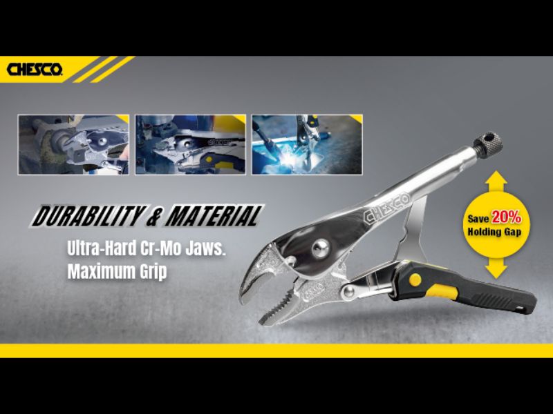 10-inch Cureved jaw Locking Pliers