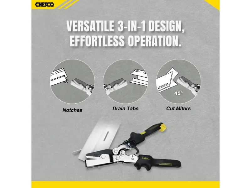 5/8" Multifunctional J-Channel Cutter