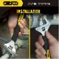 12" Extra-Wide Jaw Adjustable Wrench
