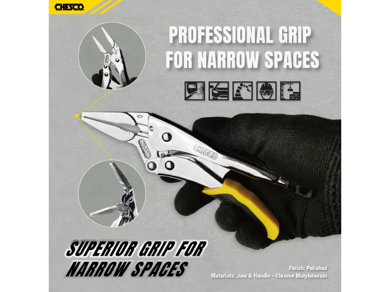6-inch Long Nose Locking Pliers