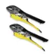 2 Piece 10" Self-Adjusting Locking Pliers