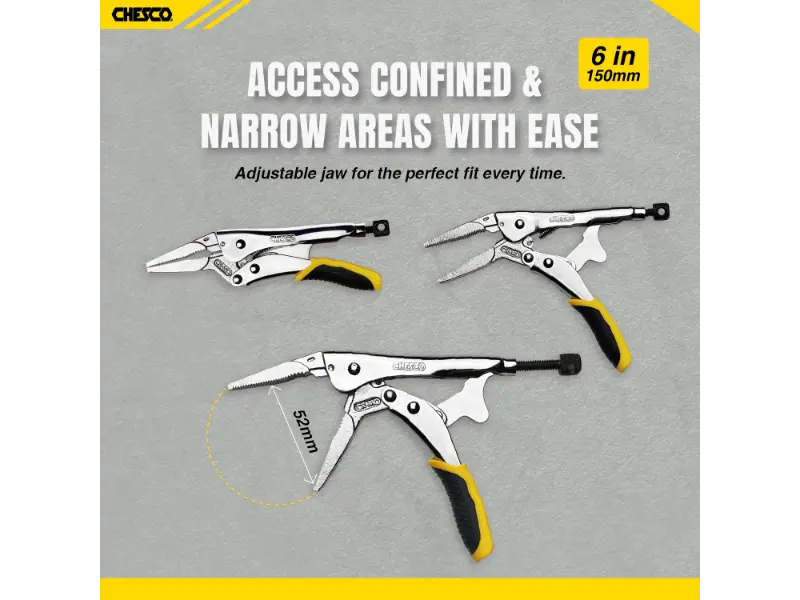 6-inch Long Nose Locking Pliers