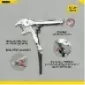 6-Inch 4th Gen Curved Jaw Self-Adjusting Locking Pliers
