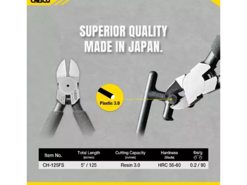 5 英吋斜口鉗-2支組