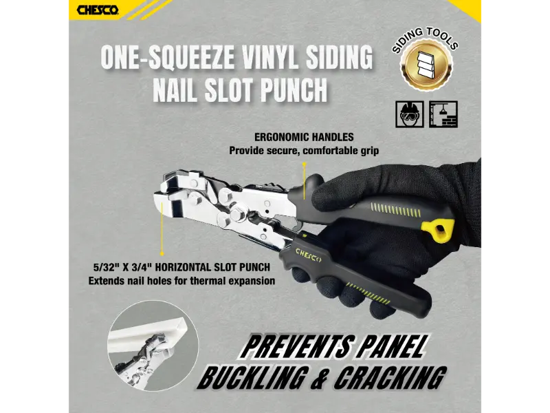 5/32" × 3/4"  Nail Slot Punch
