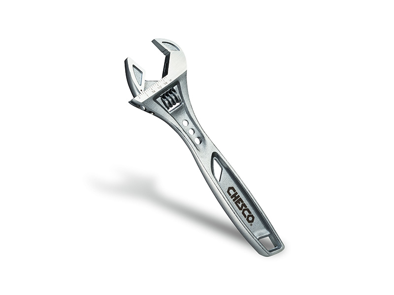  8" Wide Jaw Adjustable Wrench 