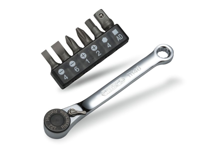 Ultra-Compact Mini Ratchet Set