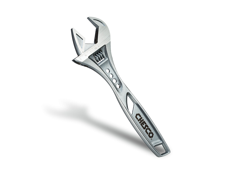  12" Wide Jaw Adjustable Wrench 