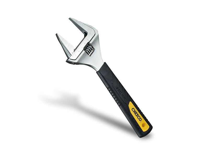 12" Extra-Wide Jaw Adjustable Wrench
